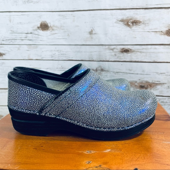 Dansko Shoes - Dansko | Women’s professional iridescent blue mermaid clog size 37